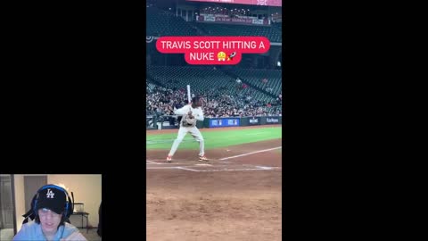 Reacting to Travis Scott Running to First Base Like a Weirdo