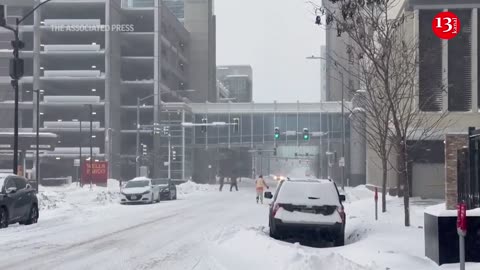 Winter storm brings more snow to Iowa ahead of caucuses