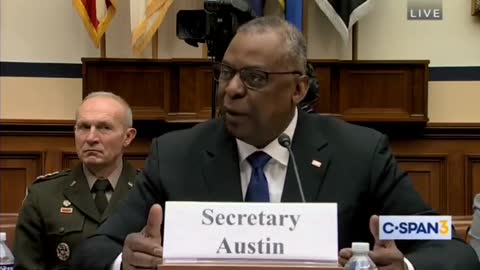 HEATED exchange between Congressman Gates and Defense Secretary Austin