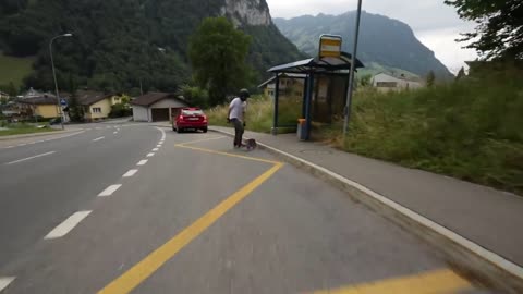 Raw Run __ 70 mph in Switzerland