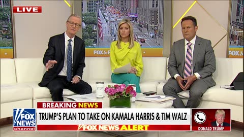 Trump 'Thrilled' That Harris Chose 'Very Liberal' Tim Walz as Running Mate: 'Shocking Pick'