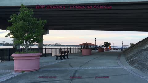Riverside and Sunset in Ormond Beach + Florida + USA + EUA + Estados Unidos