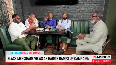 MSNBC Focus Group With Black Voters on Kamala Harris Doesn’t Go as Planned