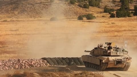 US Tank Crew • Fire their Main Gun • Fort Carson, Colorado