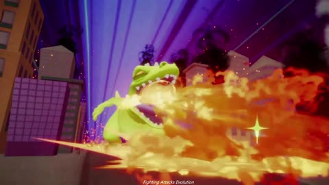 Nickelodeon All Star Brawl 2 - Reptar Ultimate Smash Attack