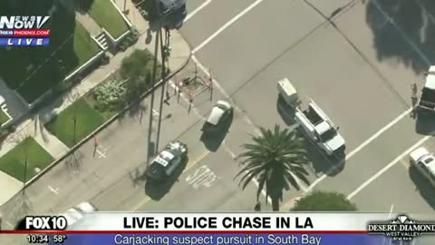 Police Chase Los Angles