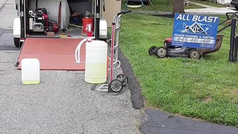 All Blast Power Washing - Some of our equipment we use
