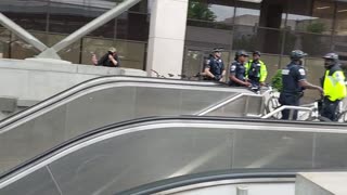 Amazing. The police that followed the Patriot Front cosplay actors around like lost puppies...