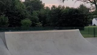 FIRST 360 ON THE QUATER PIPE
