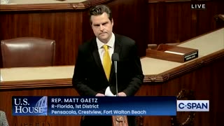 Matt Gaetz Moves to Remove Kevin McCarthy as House Speaker