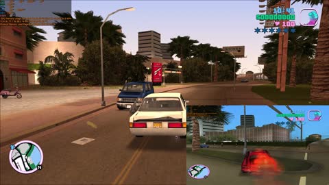 Grand Theft Auto Vice City: "Definitive Edition" Mod - Comparison to Original Steam copy