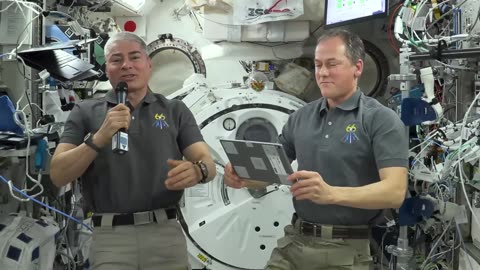 NASA Astronaut Thomas Marshburn Reads “Goodnight Moon” in Space and Mark Vande Hei Answers Questions