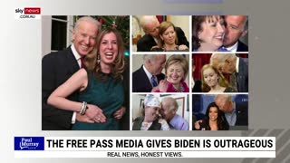 ‘Back away from the young people’: Biden reverts to being 'creepy President Joe'