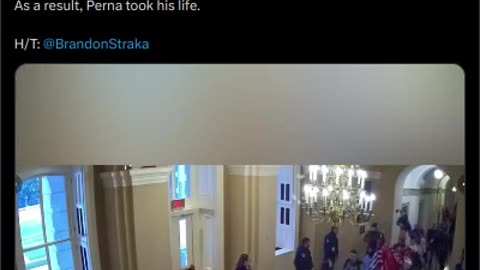 NEW JAN. 6 FOOTAGE: Matthew Perna targeted by the DOJ for going into the Capitol.