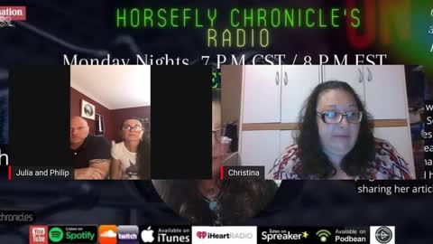 The Horsefly Chronicles with Special Guest Christina Corsetti