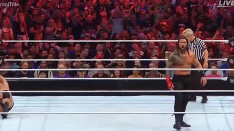 Full Match Roman Reings Vs Drew Mecyntir