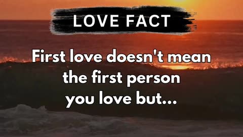 First love is not the first person you love but.... #beactivewithbhatti
