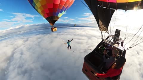 GoPro Awards Hot Air Balloon Highline