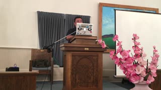 Dorrel Lopez's reading of the Book of Ephesians at Castleberry Baptist Church on March 17, 2024.