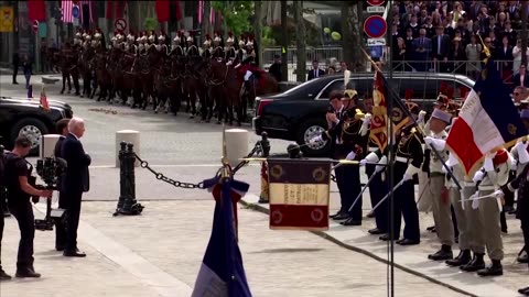 Macron welcomes Biden to state visit in France