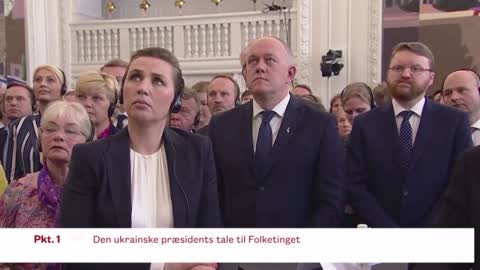 Zelenskiy makes impassioned plea to Danish parliament