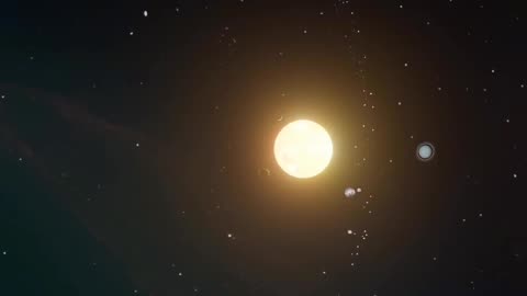 beautiful night sky with moon Video 2023