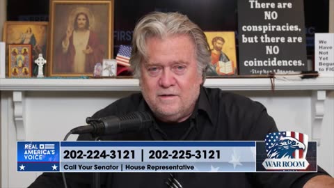 Bannon: "It's up in your face and they're laughing at you right now"