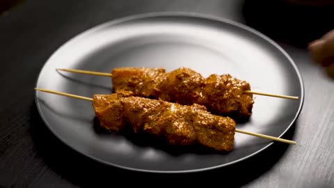 GRILLED CHICKEN KEBAB | SMOKED CHICKEN KEBABS | CHICKEN KEBAB ON THE PAN