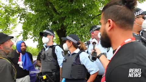 Police STORM 'Freedom Camp' in Canberra, Next coming to Canada...