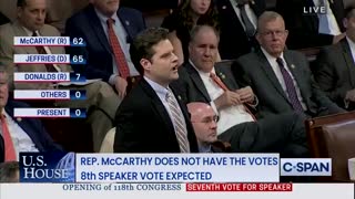 WATCH: Matt Gaetz Votes for Donald Trump for Speaker of the House