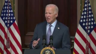 Biden Screams In The Middle Of Speech For No Reason