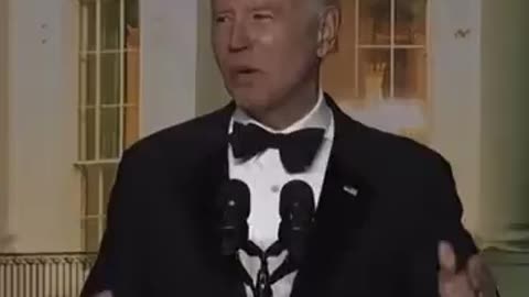 "…and it’s finished for Tucker Carlson…” - Joe Biden