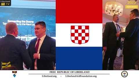Presidents of #Croatia and #Liberland Meet for the First Time During ACAP Conference in #Zagreb