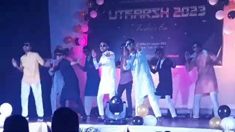 Lazy Dance Performance by boy's in Fresher's party NIT UK