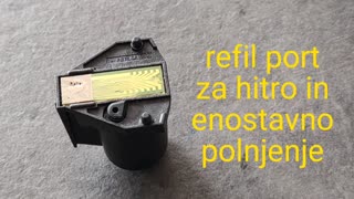 Refill port za kartuše za kalkulatorje Canon Črna CJ3A