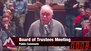Bill - Public Comment NIC Board of Trustees Meeting - 12/21/22