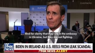 John Kirby Confirms "There Is A Small U.S. Military Presence At The Embassy [in Ukraine].”