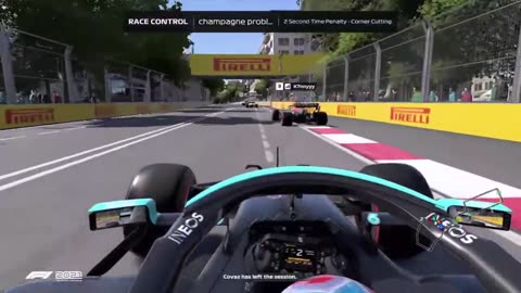 F1 2021 Difficult Corners: Baku Turns 8 to 12