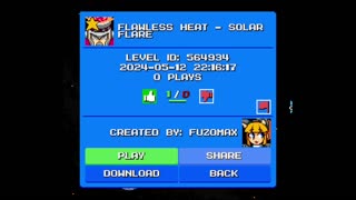 Mega Man Maker Level Highlight: "Flawless Heat - Solar Flare" by Fuzomax