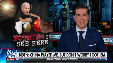 Jesse Watters Biden is trying to cash in on this