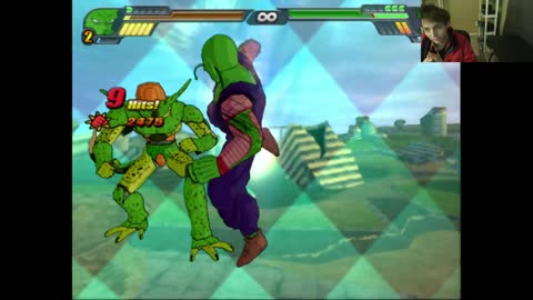 Imperfect Cell VS Piccolo On Very Strong Difficulty In A Dragon Ball Z Budokai Tenkaichi 3 Battle