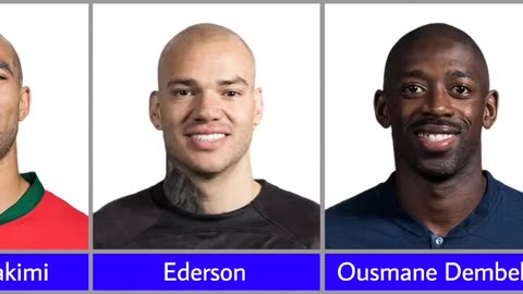 famous football players were bald