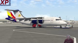 X-Plane 11 Adventures: FSA FLT (F) KSFO (T) KBFL featuring BAe146-100