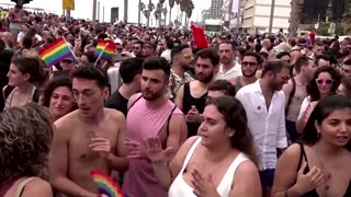 Thousands march in Tel Aviv’s annual Pride parade