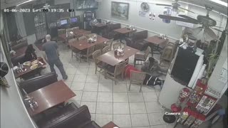 Armed Robber Taken Out by Armed Citizen Enjoying Meal