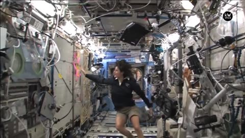 "Inside the International Space Station: A Mesmerizing HD Tour and Q&A Adventure"