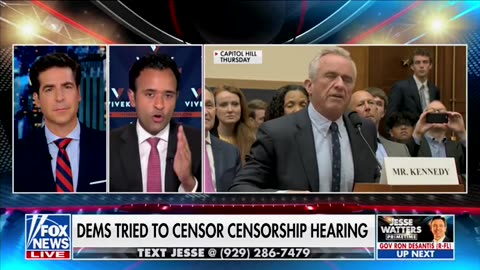 Vivek Ramaswamy Talks RFK Censorship On Fox News