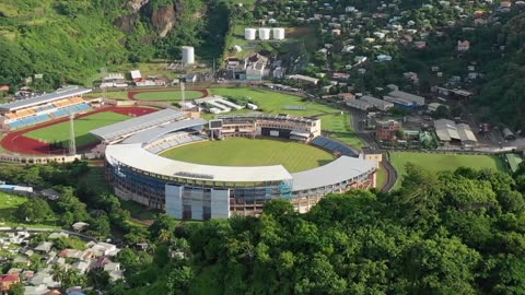 High-Flying Highlights: Drone Chronicles of the Stadium"