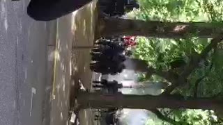 June 4 2017 Portland 1.8.1 Antifa get told to leave by police due to criminal activity