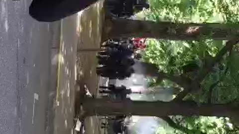 June 4 2017 Portland 1.8.1 Antifa get told to leave by police due to criminal activity